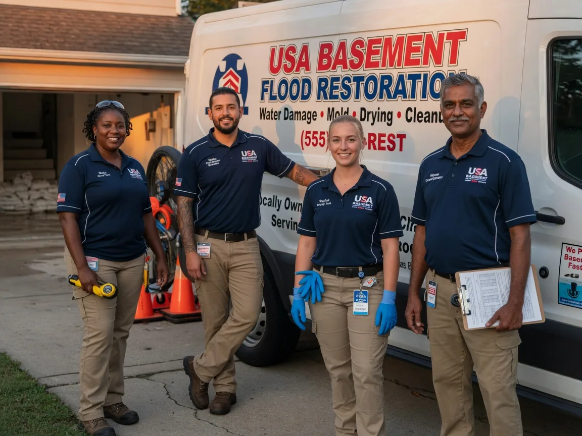 Basement Flood Cleanup company in Danbury, WI