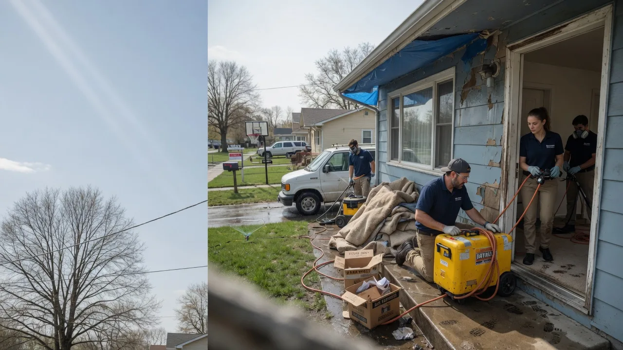 Basement Flood Cleanup in Danbury, WI near me